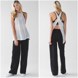 2 for $30 - Lululemon sit in stillness wide leg pant size 6